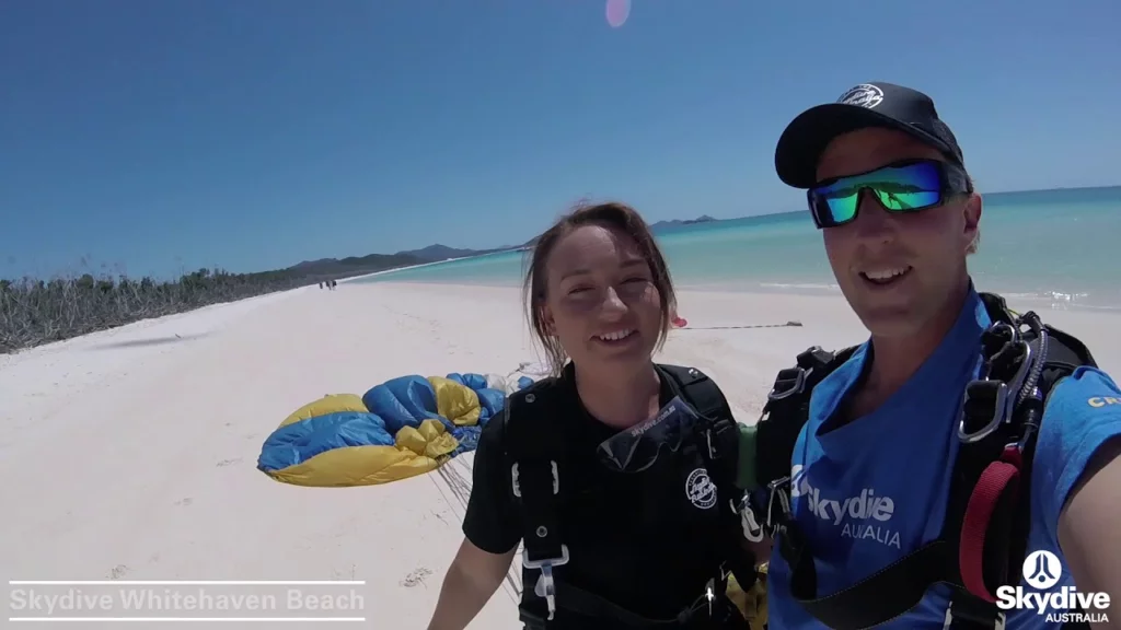 skydive whiteheaven beach Australia